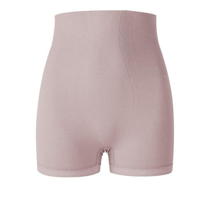 Shapewear-Shorts mit hoher Taille und dekorativer Prägung