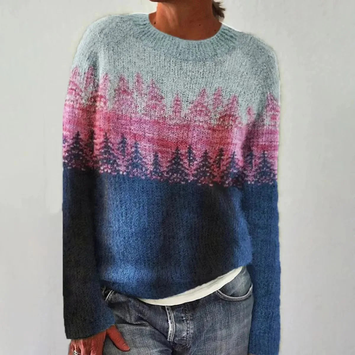 Anna™ | Skandinavischer Strickpullover