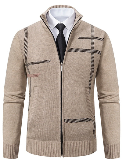 Eliodoro | Stilvoller Reißverschluss Herren Pullover