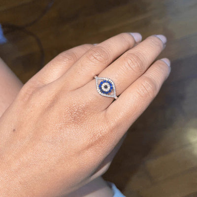 Der Roxxe Blessed Evil Eye Ring
