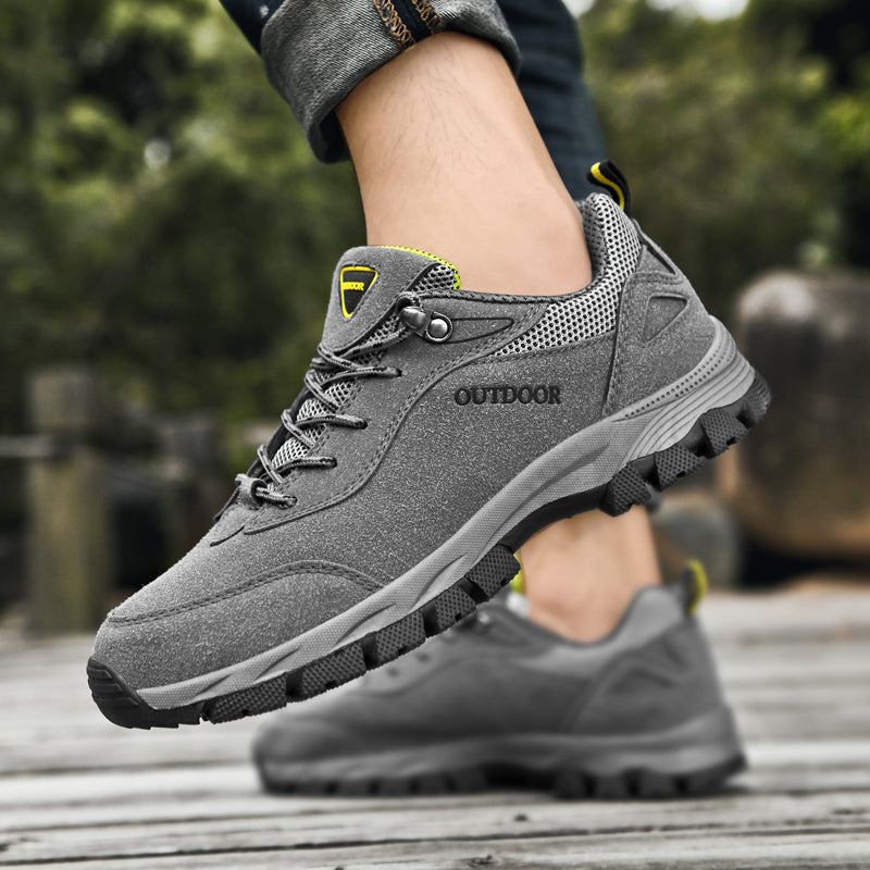 Rayzon | Herren Trekking Schuhe | Schwarze