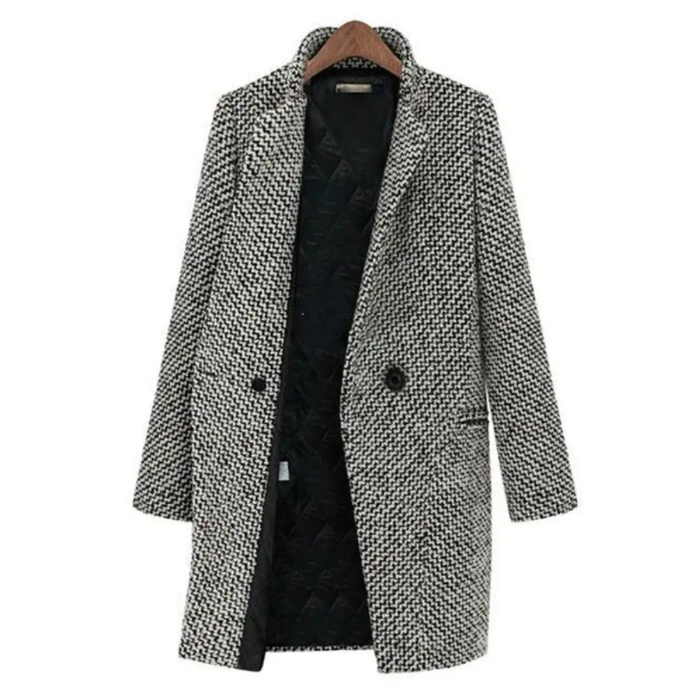 Francine | Trenchcoat Damen Lang | Winter Jacke