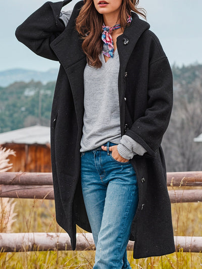 Trendige warme Wolljacke - Ingrid