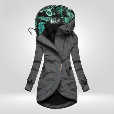 Trendige Winterjacke mit Kapuze für Frauen - Galina