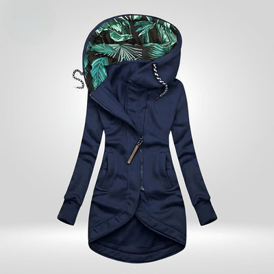 Trendige Winterjacke mit Kapuze für Frauen - Galina