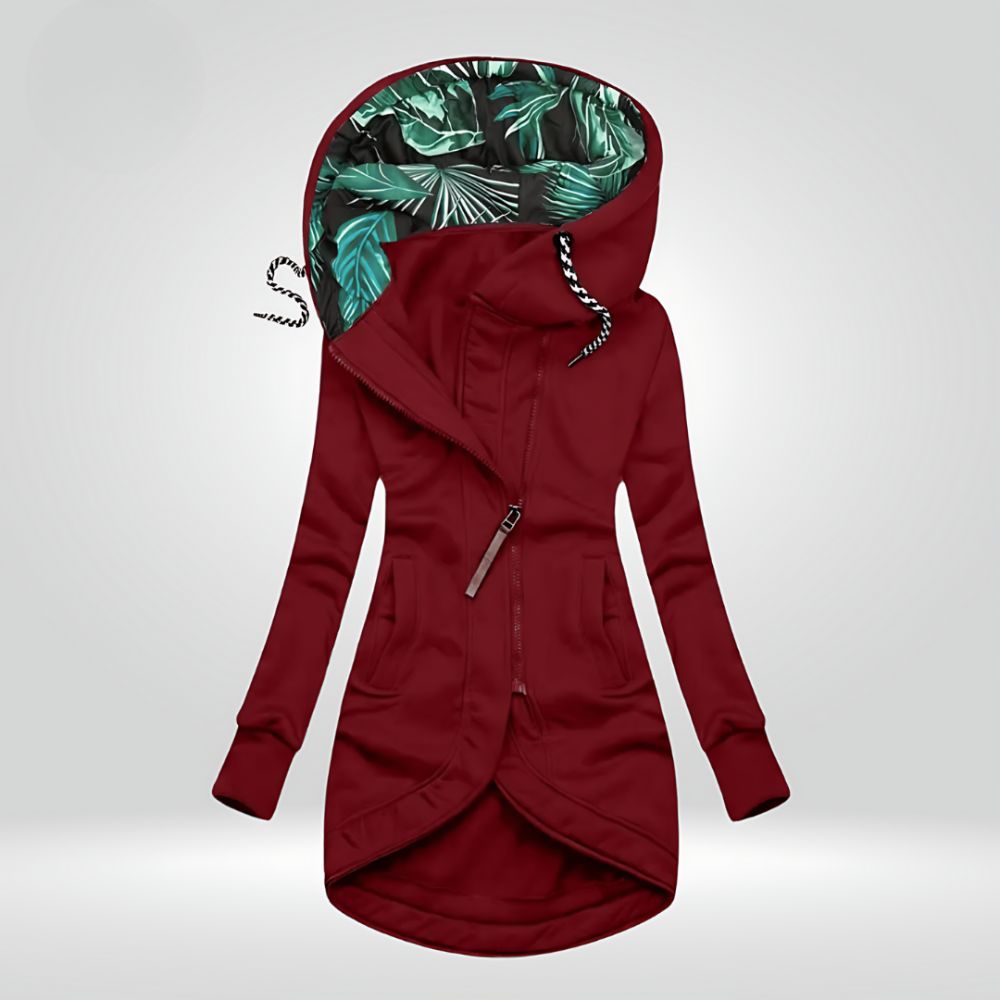 Trendige Winterjacke mit Kapuze für Frauen - Galina