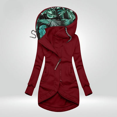Trendige Winterjacke mit Kapuze für Frauen - Galina