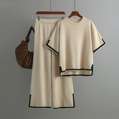 Trendiges Damen Shirt und Hosen Outfit - Benita