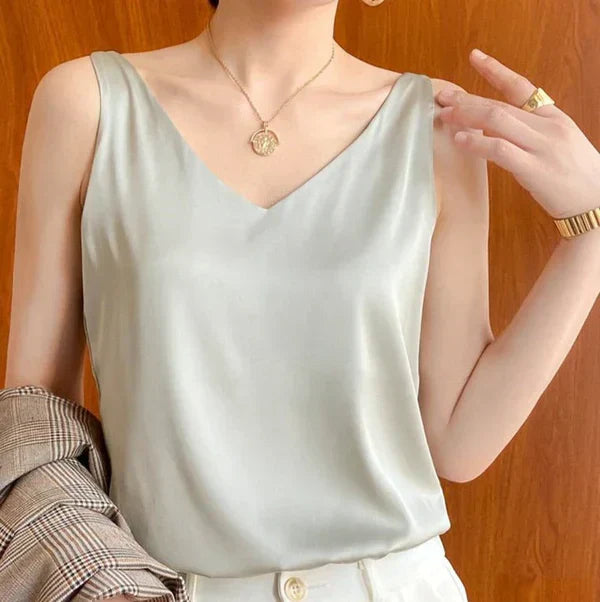 Talia – seidig weiches, elegantes und luftiges tanktop für damen