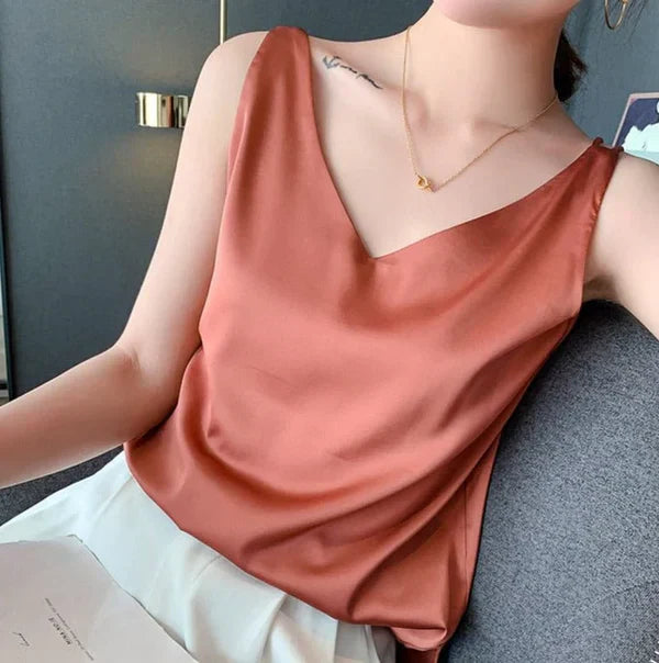 Talia – seidig weiches, elegantes und luftiges tanktop für damen