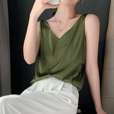 Talia – seidig weiches, elegantes und luftiges tanktop für damen