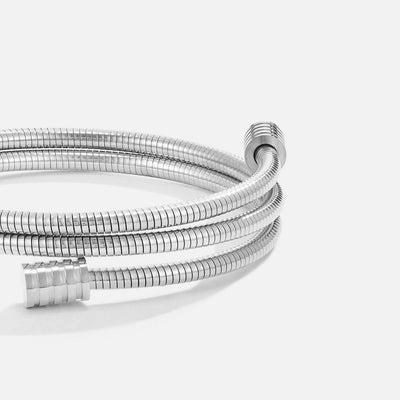 Gedrehtes Silber-Armband