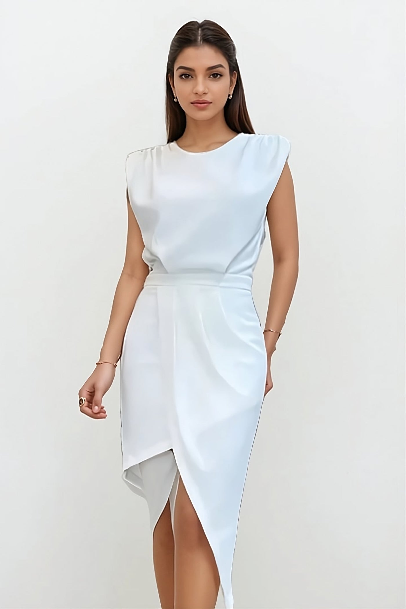 Liviane - Asymmetrisches Cocktailkleid