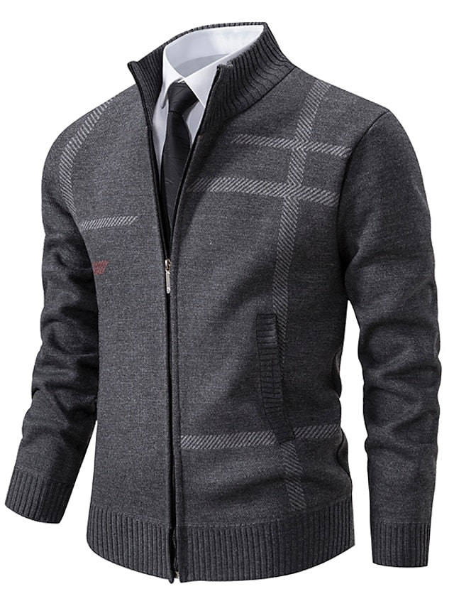 Eliodoro | Stilvoller Reißverschluss Herren Pullover