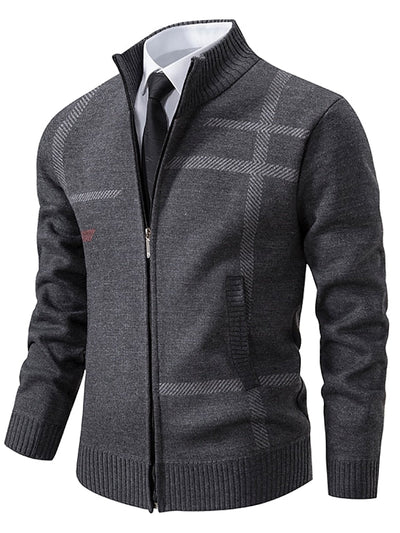 Eliodoro | Stilvoller Reißverschluss Herren Pullover