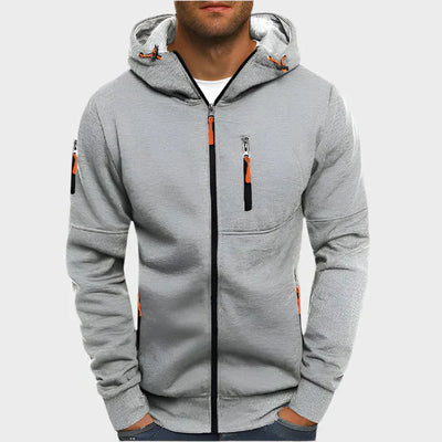 URBAN ZIPHOOD - KAPUZENJACKE MIT REISSVERSCHLUSS