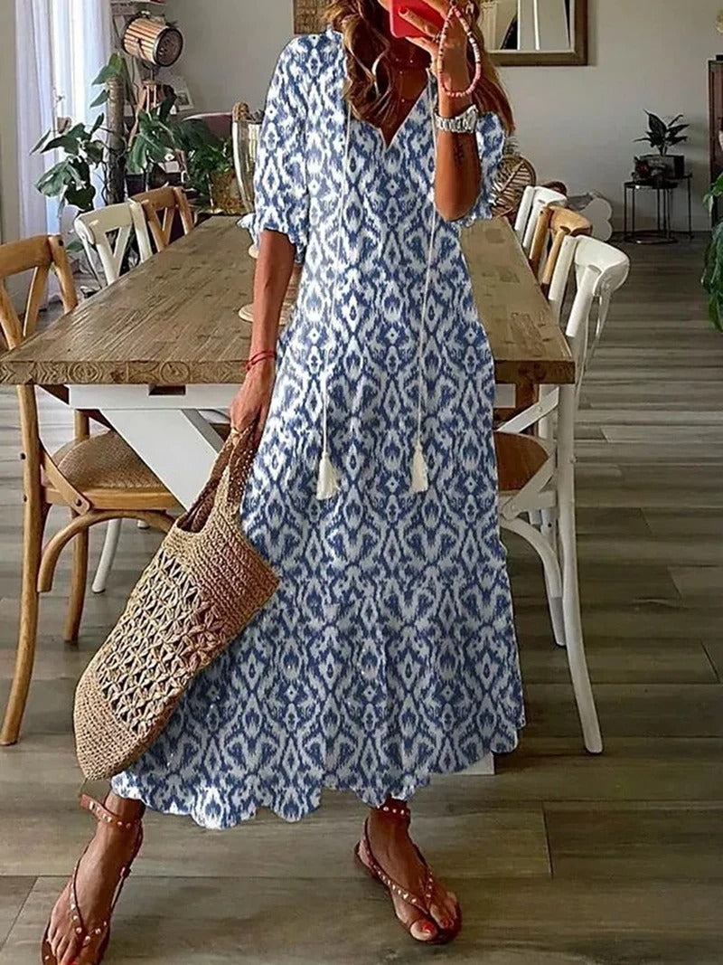 BETTINA™ | Organisches Maxikleid