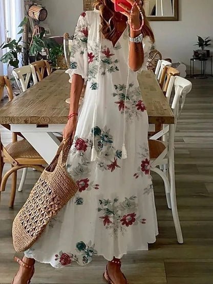 Luna | Elegantes Boho-Kleid mit figurfreundlichem Design