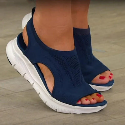 Rhyna – Stylische orthopädische Strickschuhe