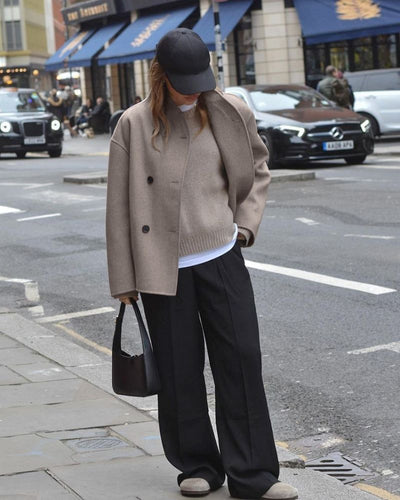 Warme Jacke für Frauen mit französischem Einschlag - Camille