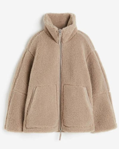 Warme Teddyjacke für Frauen - Pia