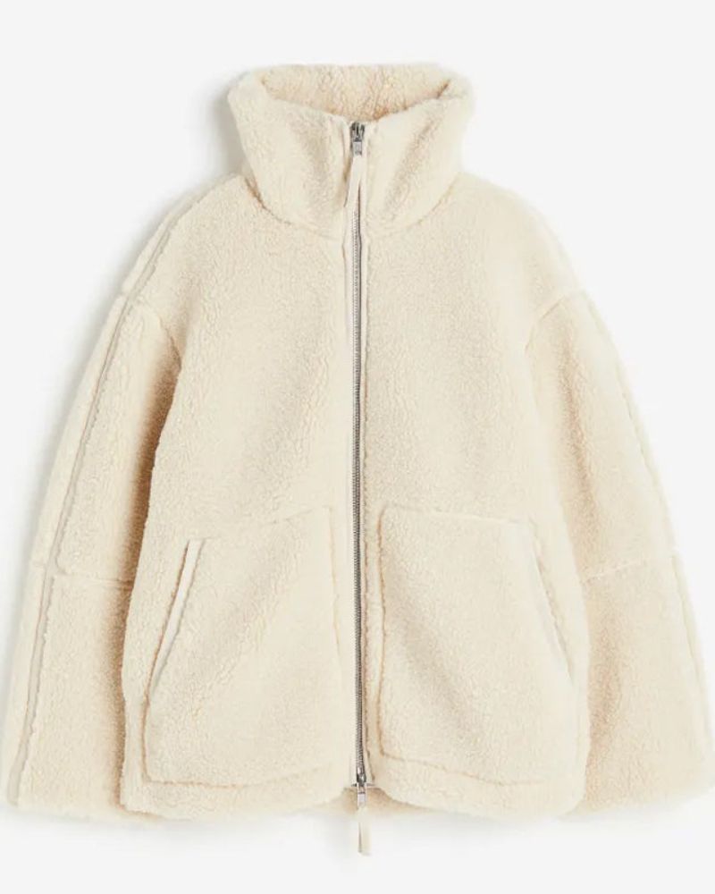Warme Teddyjacke für Frauen - Pia