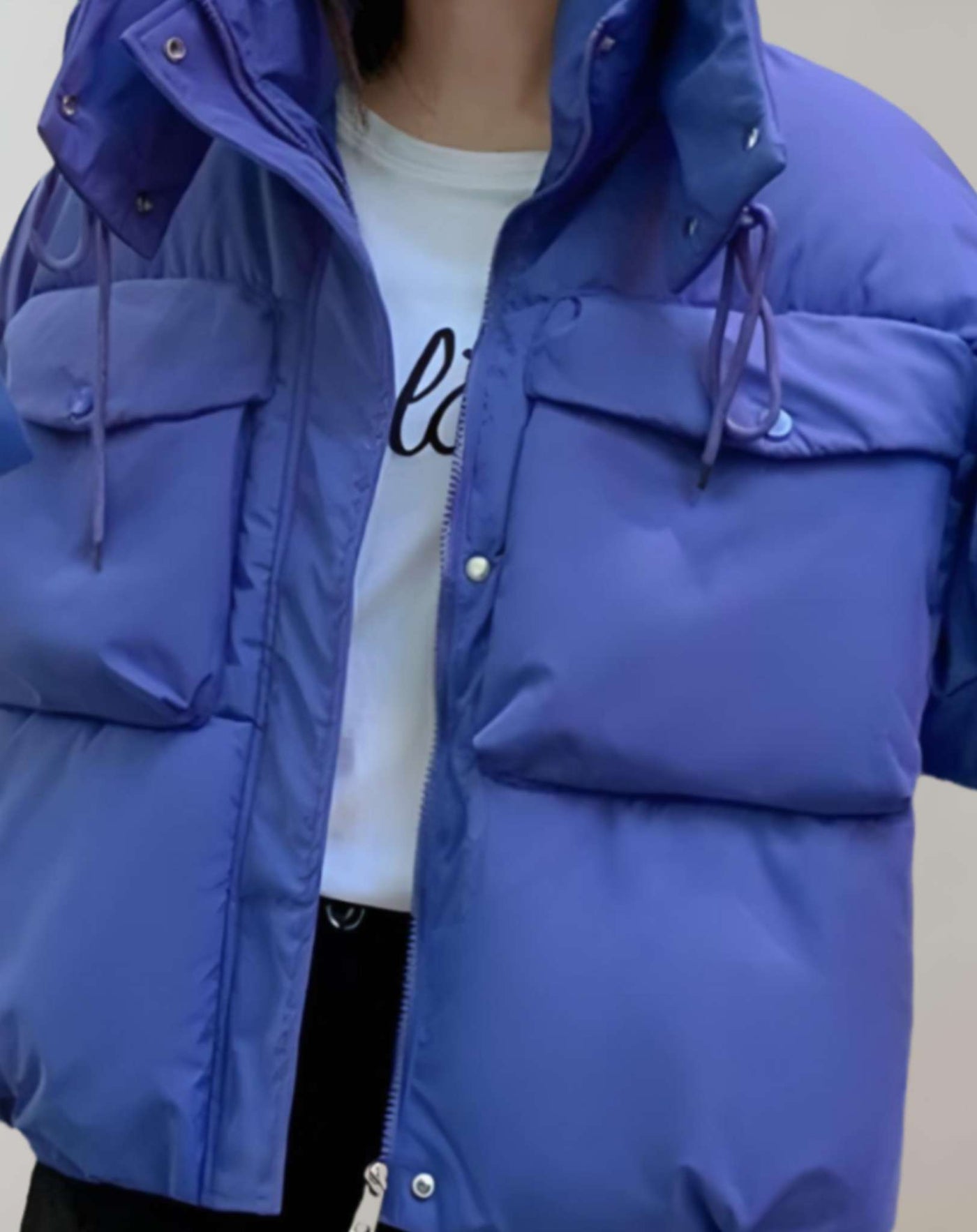 Warme wattierte Baumwolljacke für Frauen - Bibi
