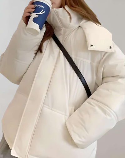 Warme, winddichte Daunenjacke für Frauen - Janice