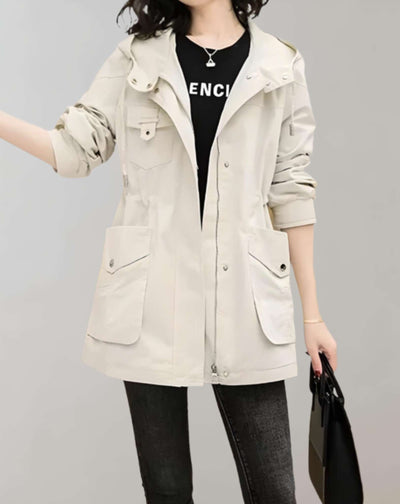 Warme, winddichte Jacke für Frauen - Etta