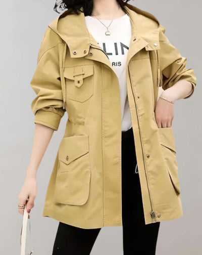 Warme, winddichte Jacke für Frauen - Etta