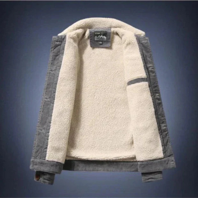 Vhon | Herren Warme Winterjacke | Grüne Mantel