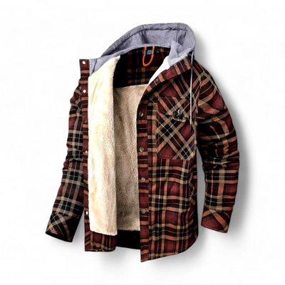 Colby | Warme Winterjacke Herren | Kapuze Mantel