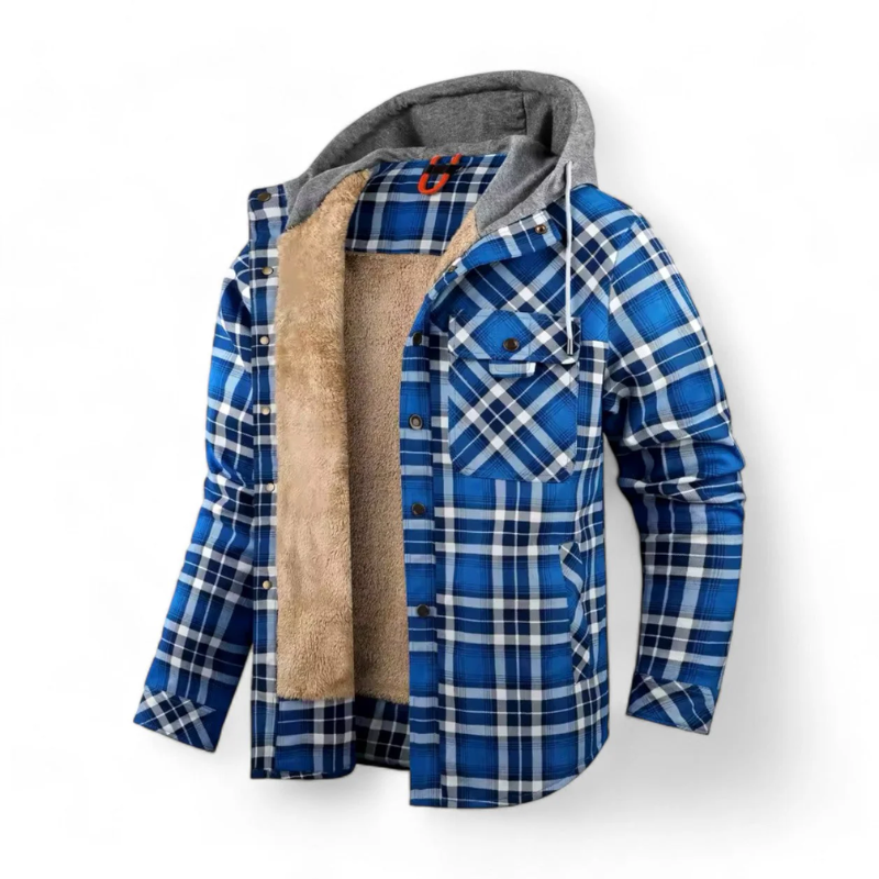 Colby | Warme Winterjacke Herren | Kapuze Mantel