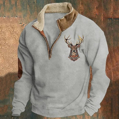 Warmer Fleece-Winterpulli für Männer - Hendrik