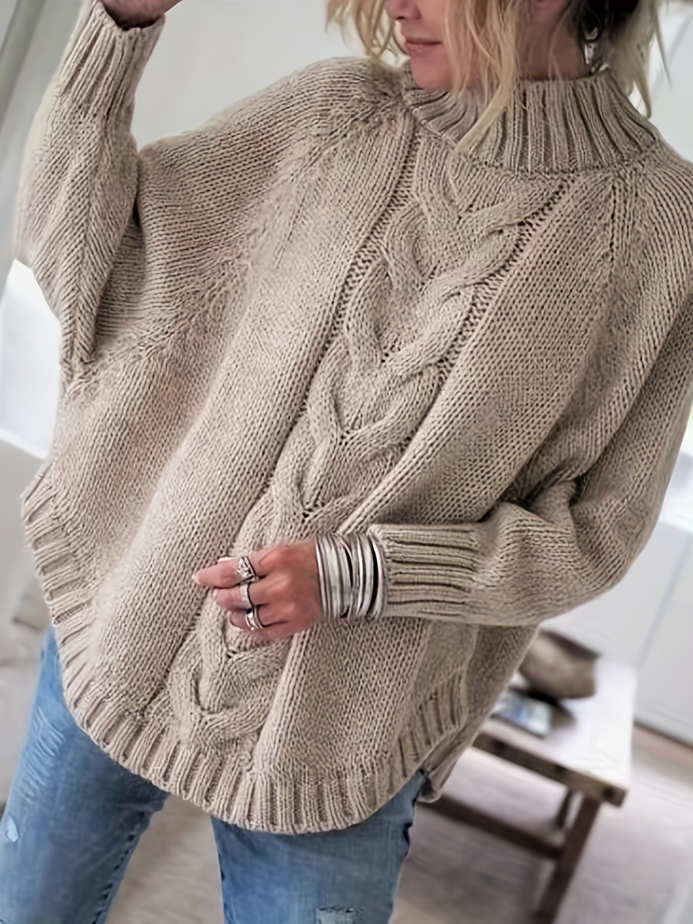 Warmer Strickpullover für Frauen - Eugenie
