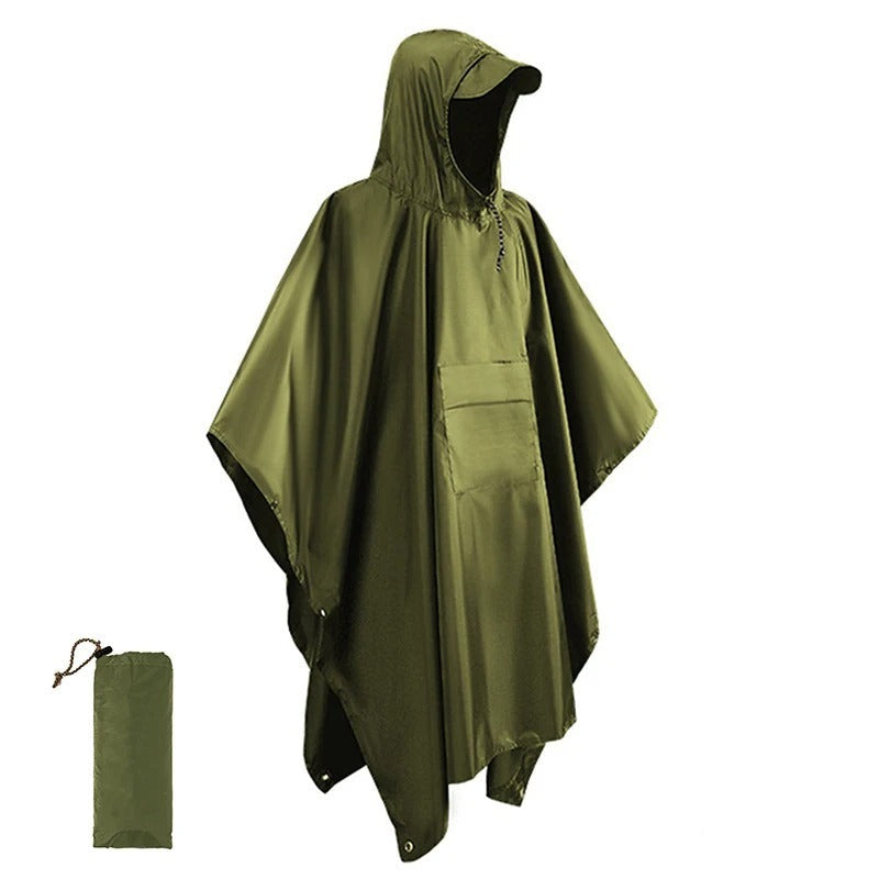 Wasserdichte Ponchojacke zum Wandern - Alfons