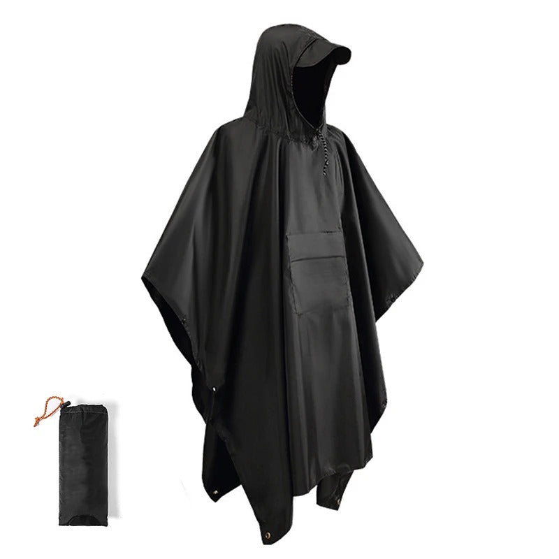 Wasserdichte Ponchojacke zum Wandern - Alfons