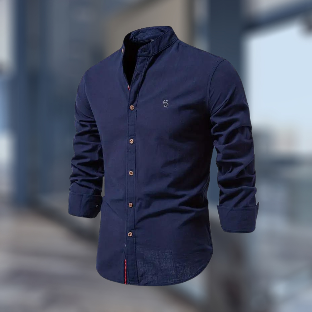 Joe | Herren Weiß Hemd | Langarm