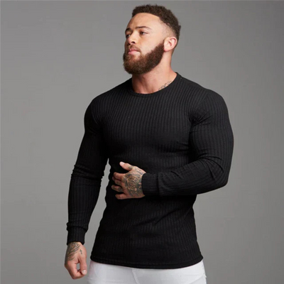 Darren | Herren Weiß Sweatshirt | Langarm