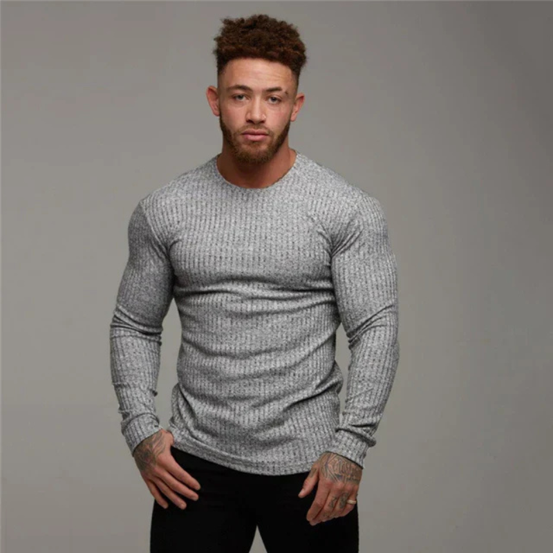 Darren | Herren Weiß Sweatshirt | Langarm