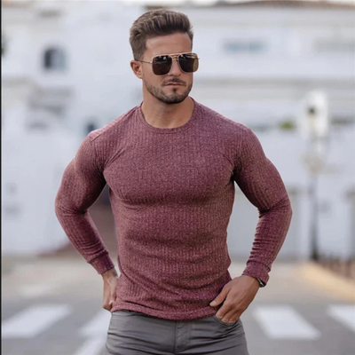 Darren | Herren Weiß Sweatshirt | Langarm