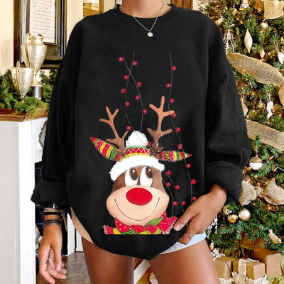 Yummi | Damen Weihnachtspullover | Lang