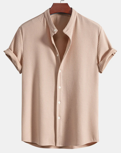 Cillian | Herren Weiß Hemd | Kurzarm