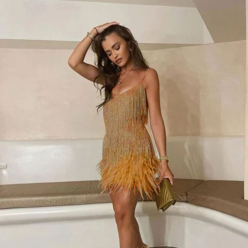 Zia | Weiß Cocktailkleid | Mini