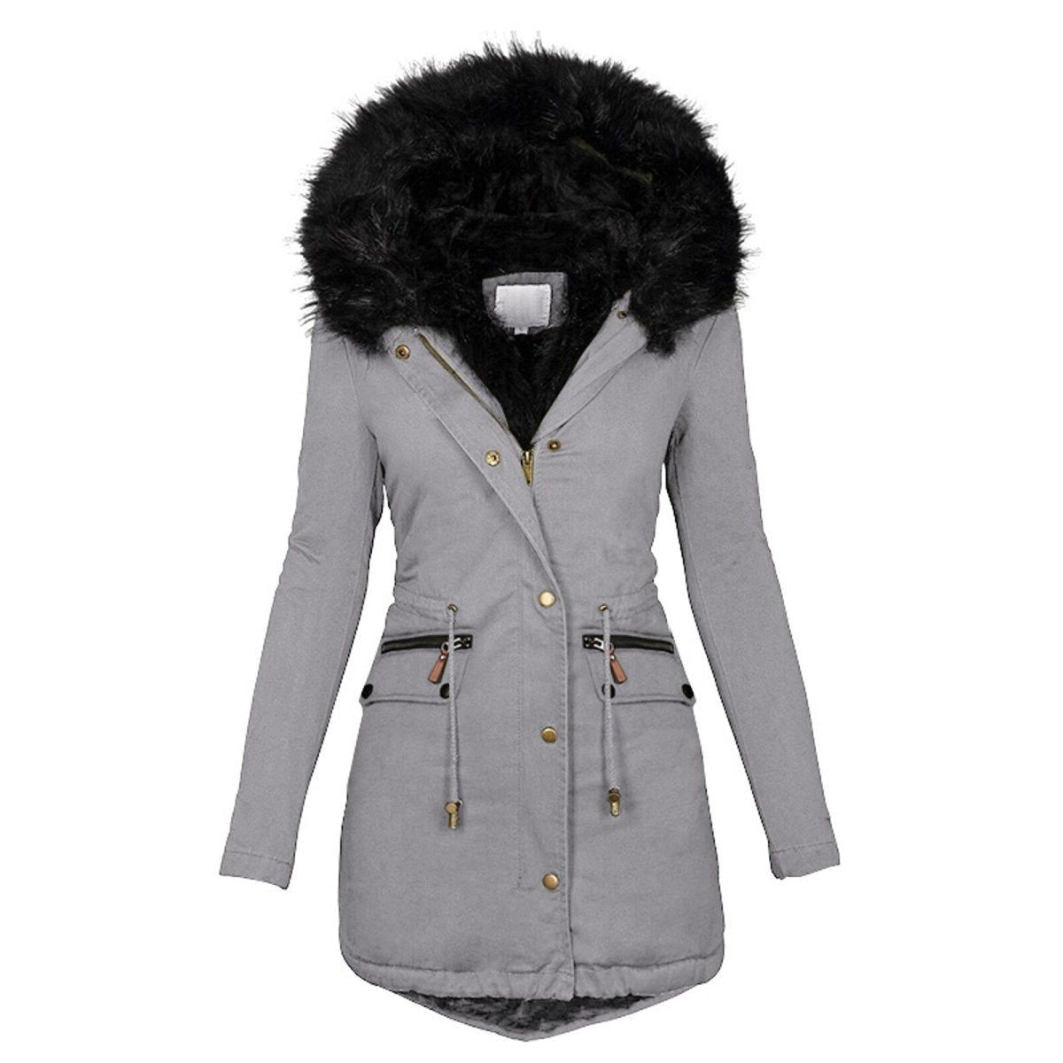 Winddichte warme Winterjacke für Frauen - Alisson