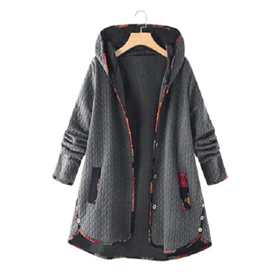 Winterjacke mit Kapuze für Frauen - Monika