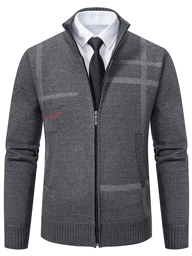 Eliodoro | Stilvoller Reißverschluss Herren Pullover