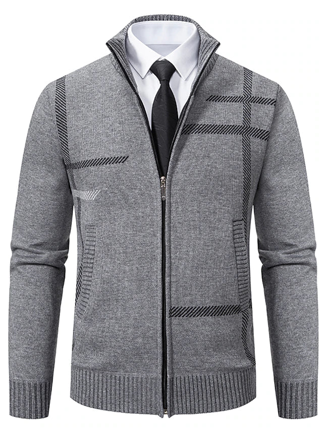 Eliodoro | Stilvoller Reißverschluss Herren Pullover