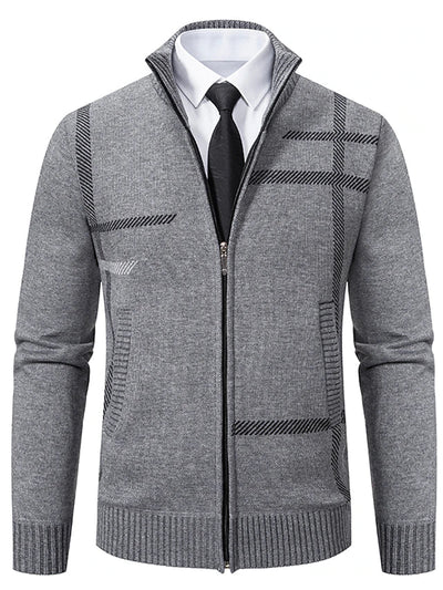 Eliodoro | Stilvoller Reißverschluss Herren Pullover