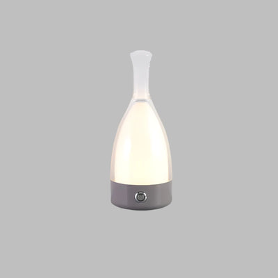 LED Tischlampe in Flaschenform – Wiederaufladbare Designleuchte